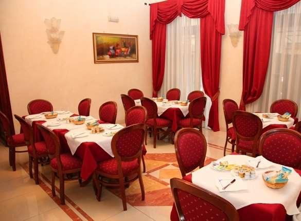 Hotel Nizza Торино Ресторант снимка
